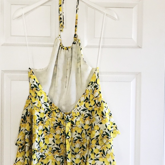Parker Lemon print keyhole halter top - Picture 6 of 6